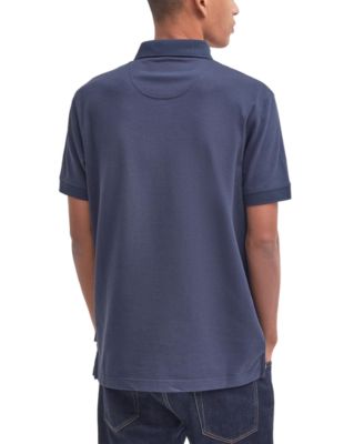 Men's Blaine Oversized Tartan-Print Polo