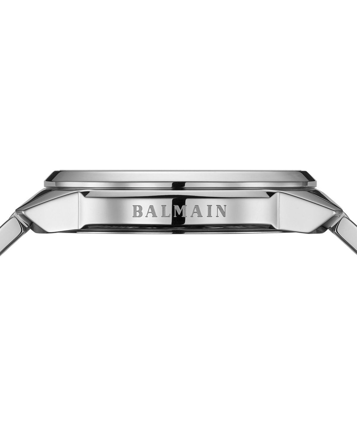 Shop Balmain Men's Swiss Chronograph Madrigal Stainless Steel Bracelet Watch 42mm In Silver