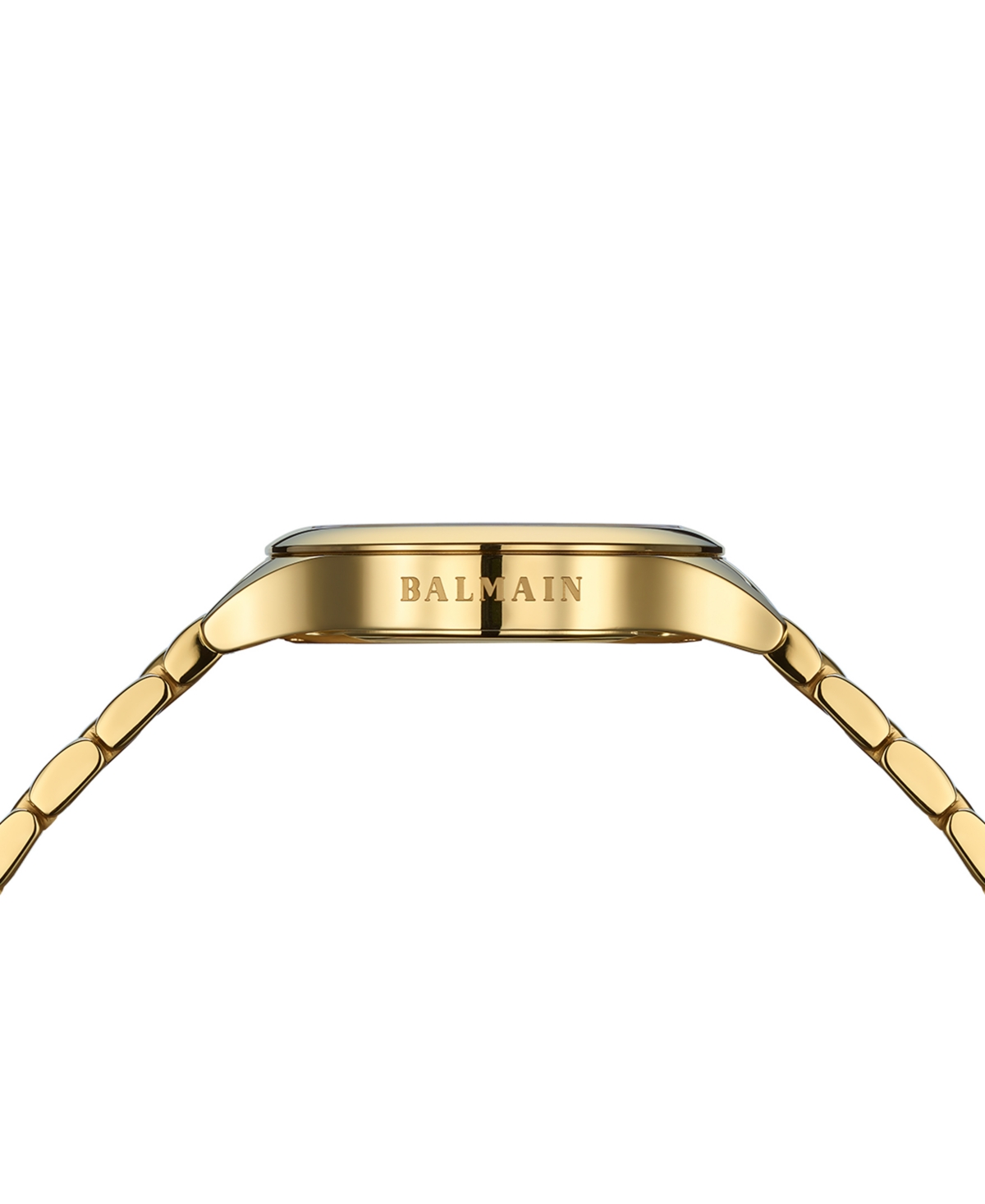 Shop Balmain Women's Swiss  De  Moonphase Diamond Accent Gold Pvd Stainless Steel Bracelet Watch 31 In Yellow