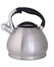 Kitchen Details 10 Cup Stainless Steel Tea Kettle - Red