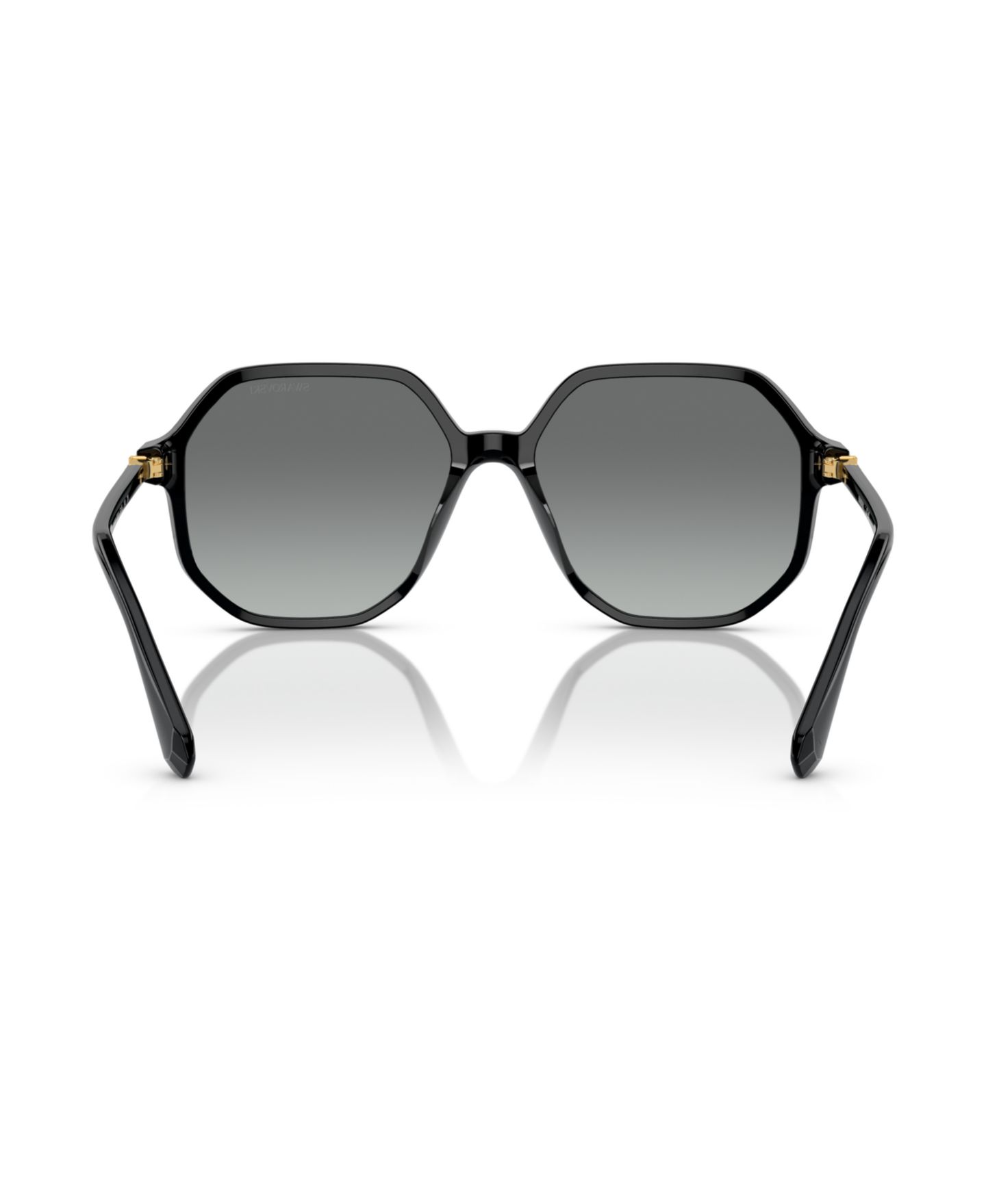 Женские солнцезащитные очки Swarovski Sunglasses, Gradient SK6003, цвет: Чёрный — фото 4