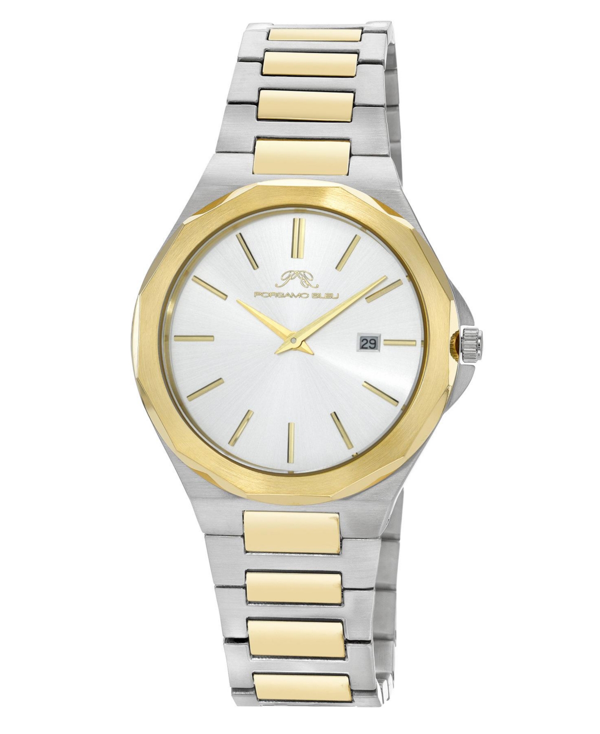 Alexander Stainless Steel Two Tone Men's Watch 1231CALS - Two-tone