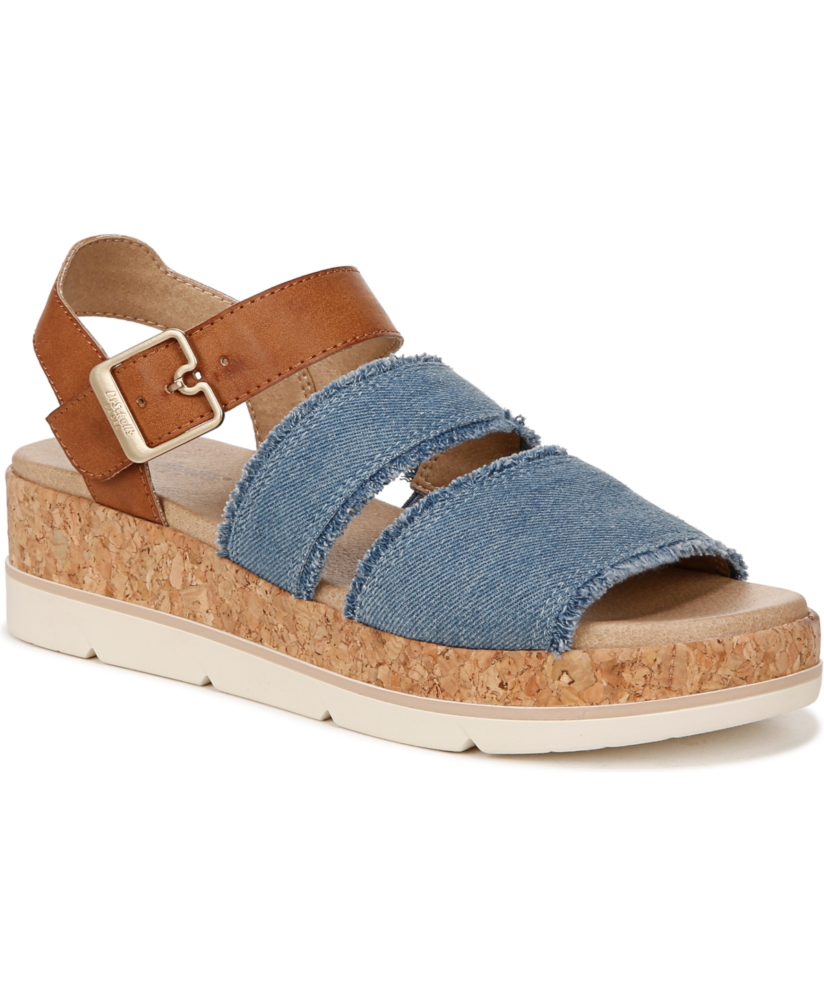 DR. SCHOLL'S WOMEN'S ONCE TWICE PLATFORM SANDALS