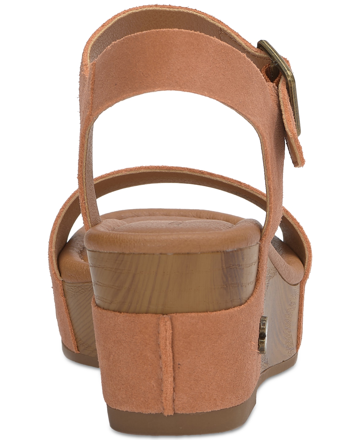 Lucky Brand Women's Adario Adjustable Ankle-Strap Wedge Sandals