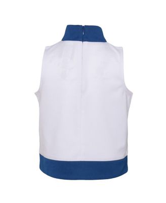 Big Girls White Indianapolis Colts Junior Camp Cheer Dress