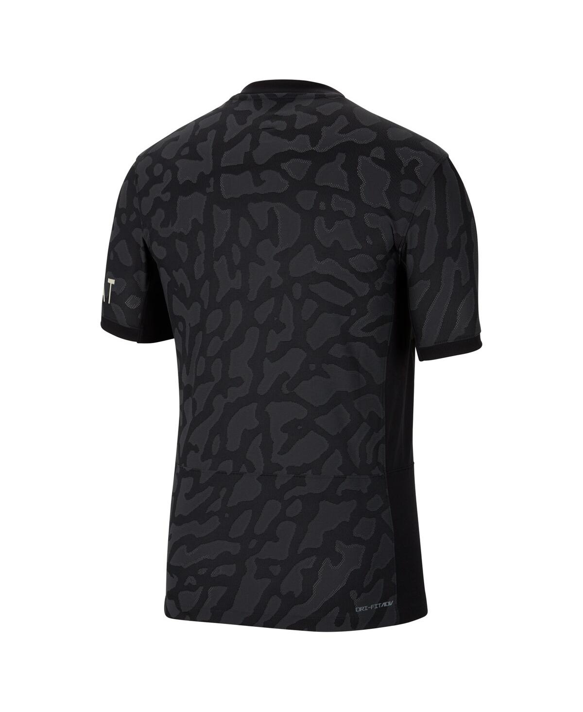 Men's JordanParis Saint-Germain 2023/24 Third Match Authentic Jersey - Anthracite