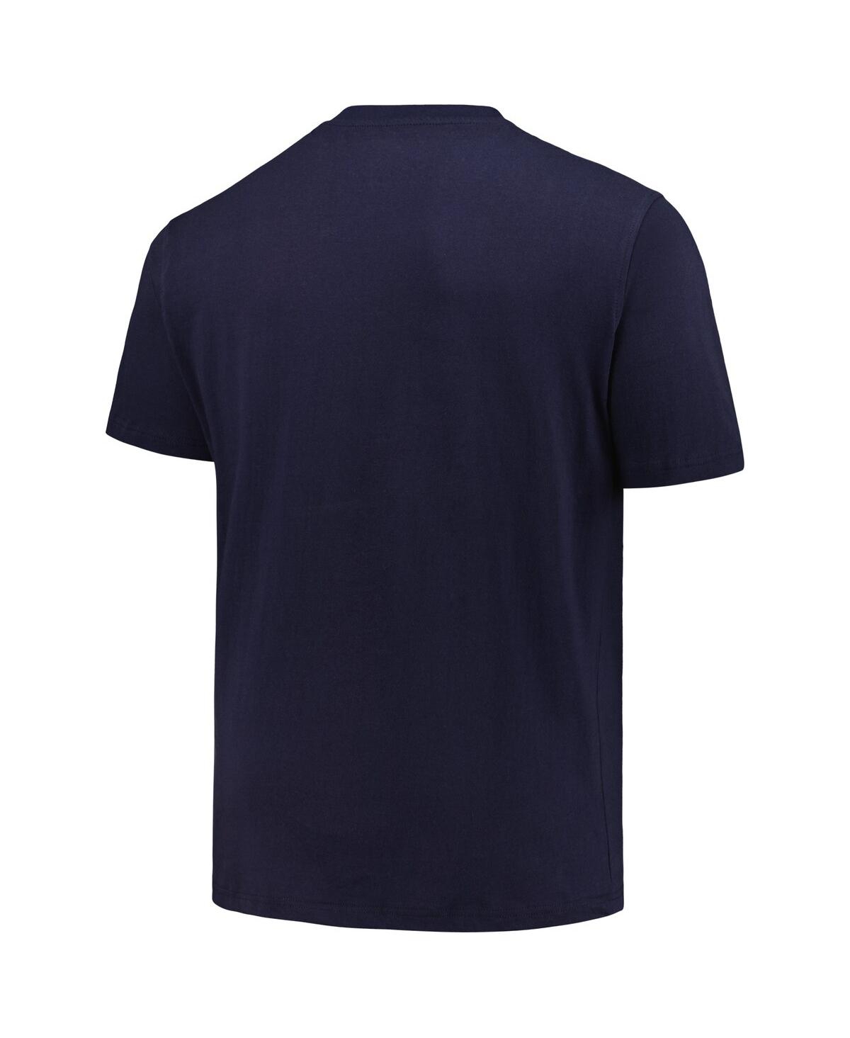Shop Profile Men's  Navy North Carolina Tar Heels Big And Tall Team T-shirt