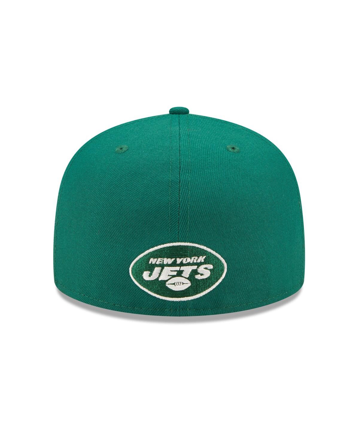 Men's New EraNew York Jets Elemental 59FIFTY Fitted Hat - Green