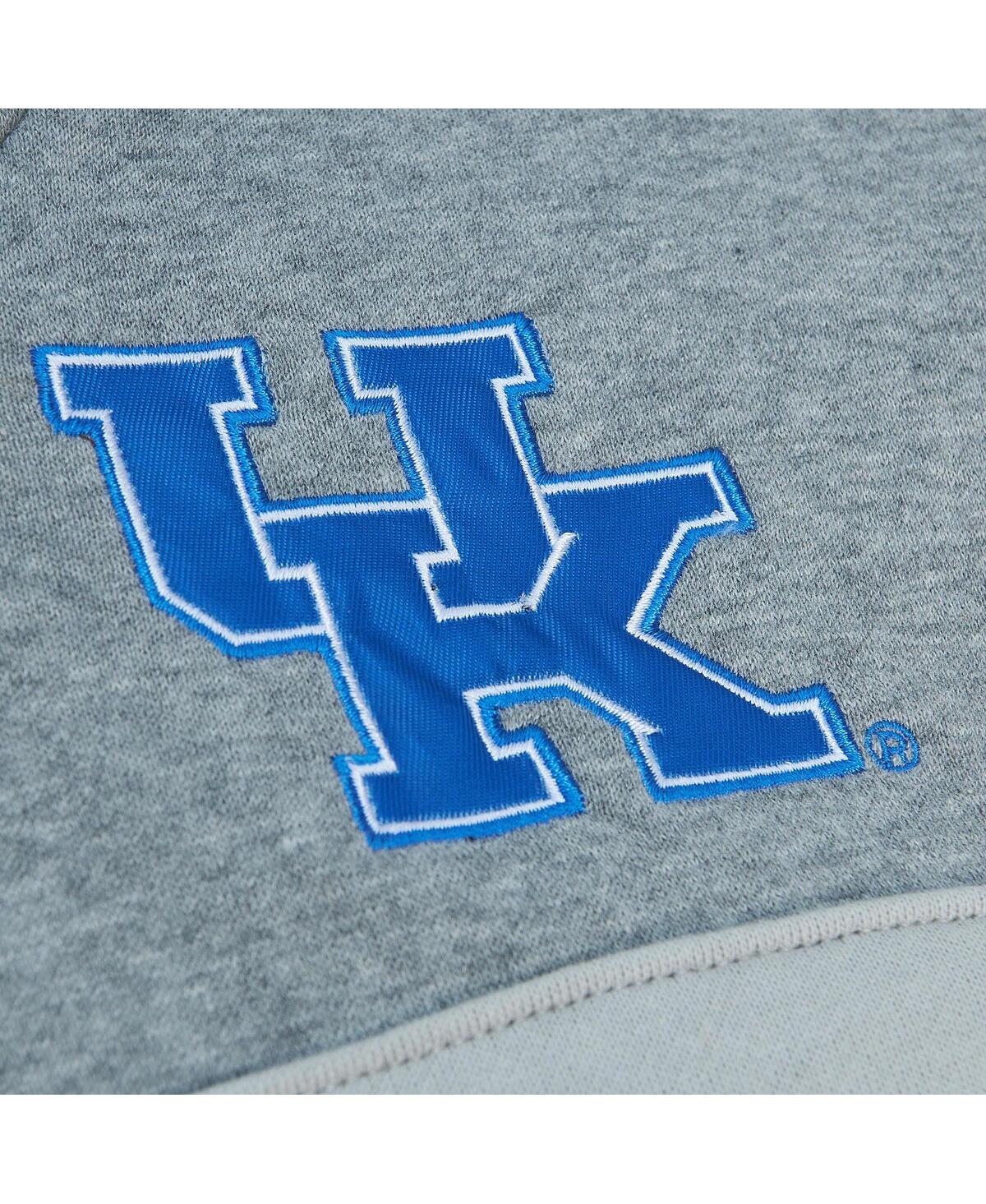 Men's Mitchell & Ness Royal Kentucky Wildcats Head Coach Pullover Hoodie