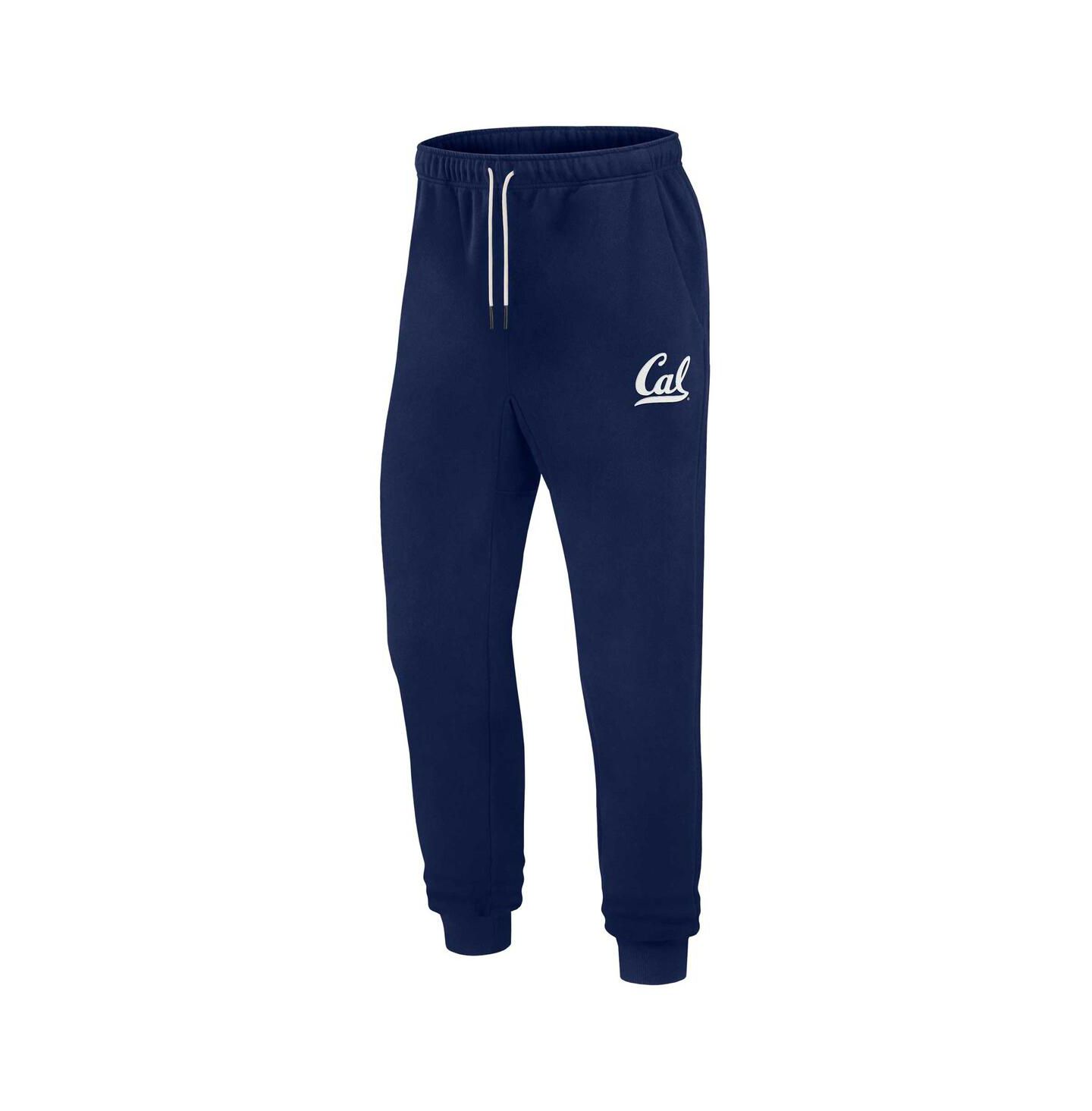 Брюки Fanatics Signature Navy Cal Bears Super Soft Fleece Jogger — фото 3