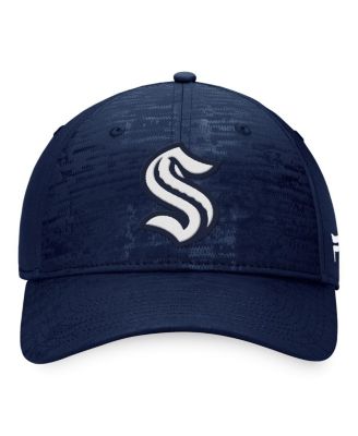 Men's Deep Sea Blue Seattle Kraken Fundamental Flex Hat