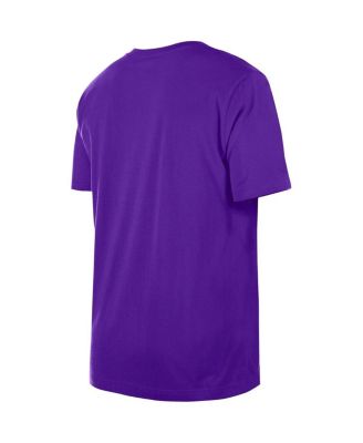 Men's Purple Los Angeles Lakers Throwback T-shirt