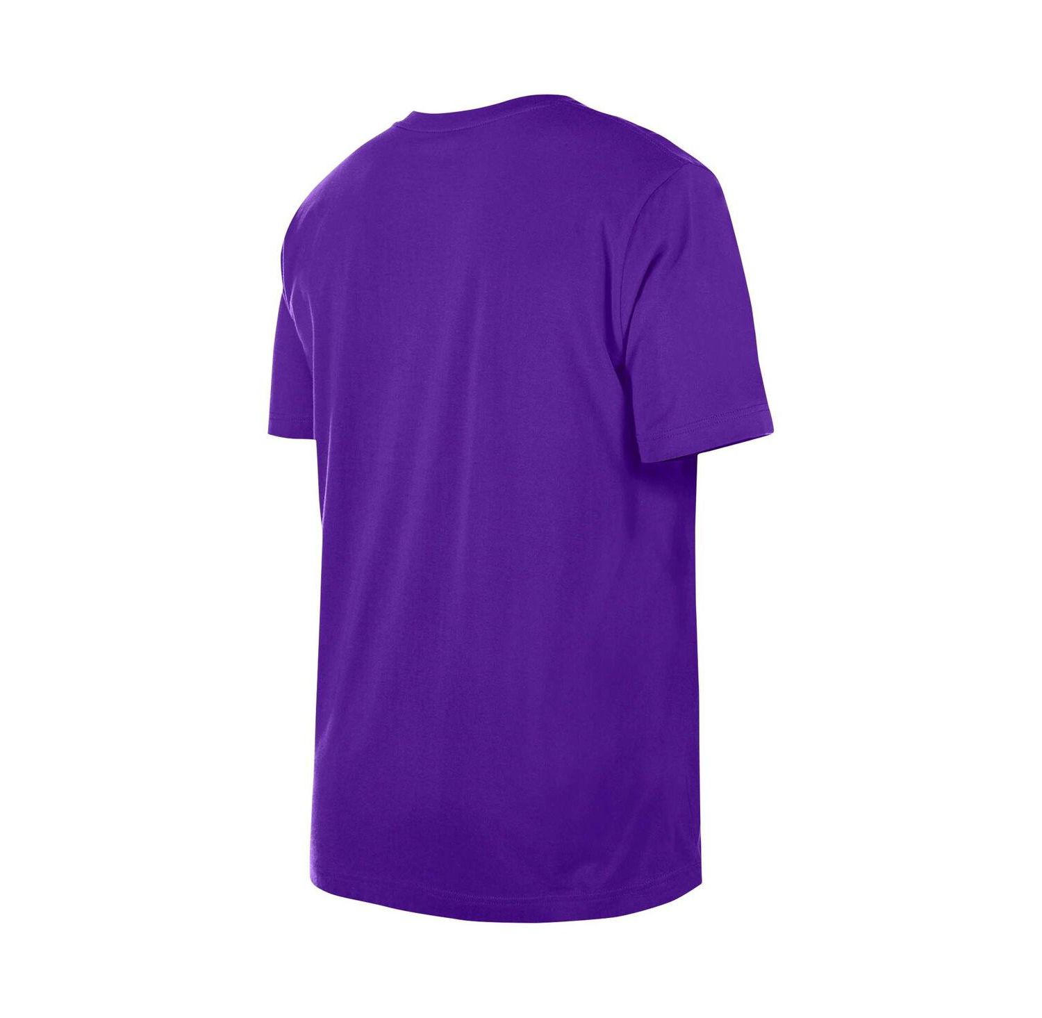 Men's Purple Los Angeles Lakers Throwback T-shirt