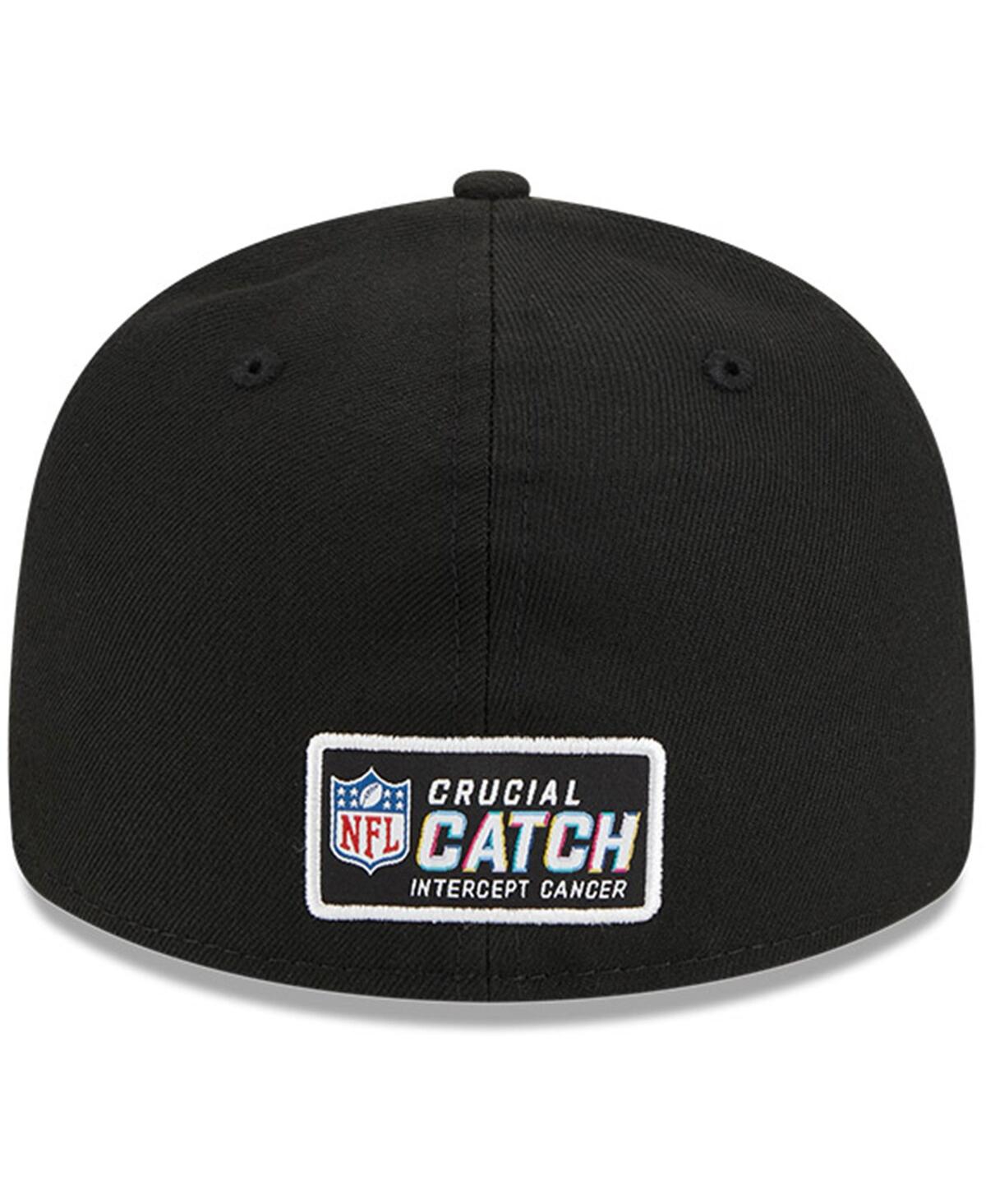 Men's New EraLos Angeles Chargers 2023 Nfl Crucial Catch Low Profile 59FIFTY Fitted Hat - Black