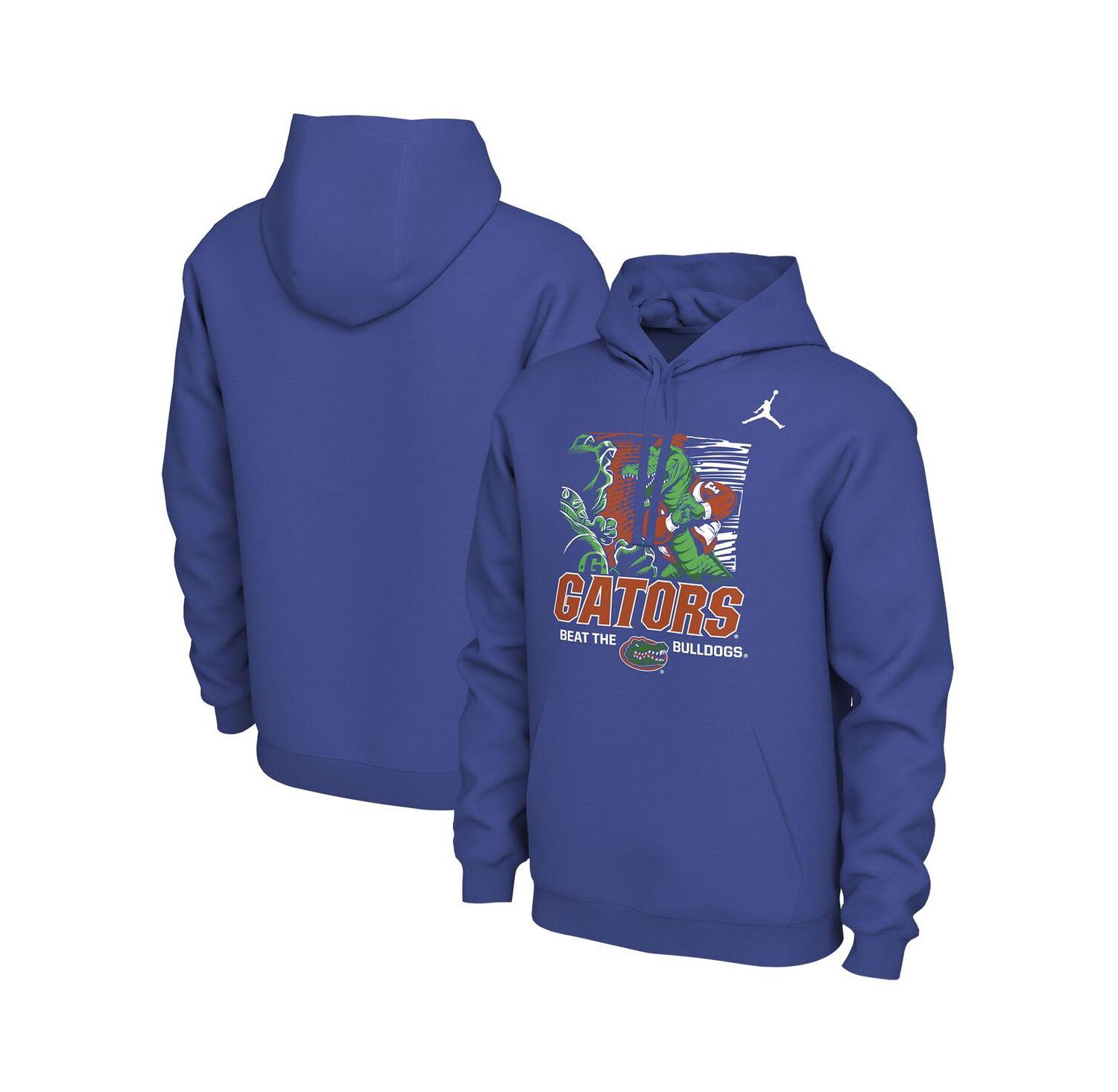 Men's Royal Florida Gators FL/GA Rivalry Pullover Hoodie