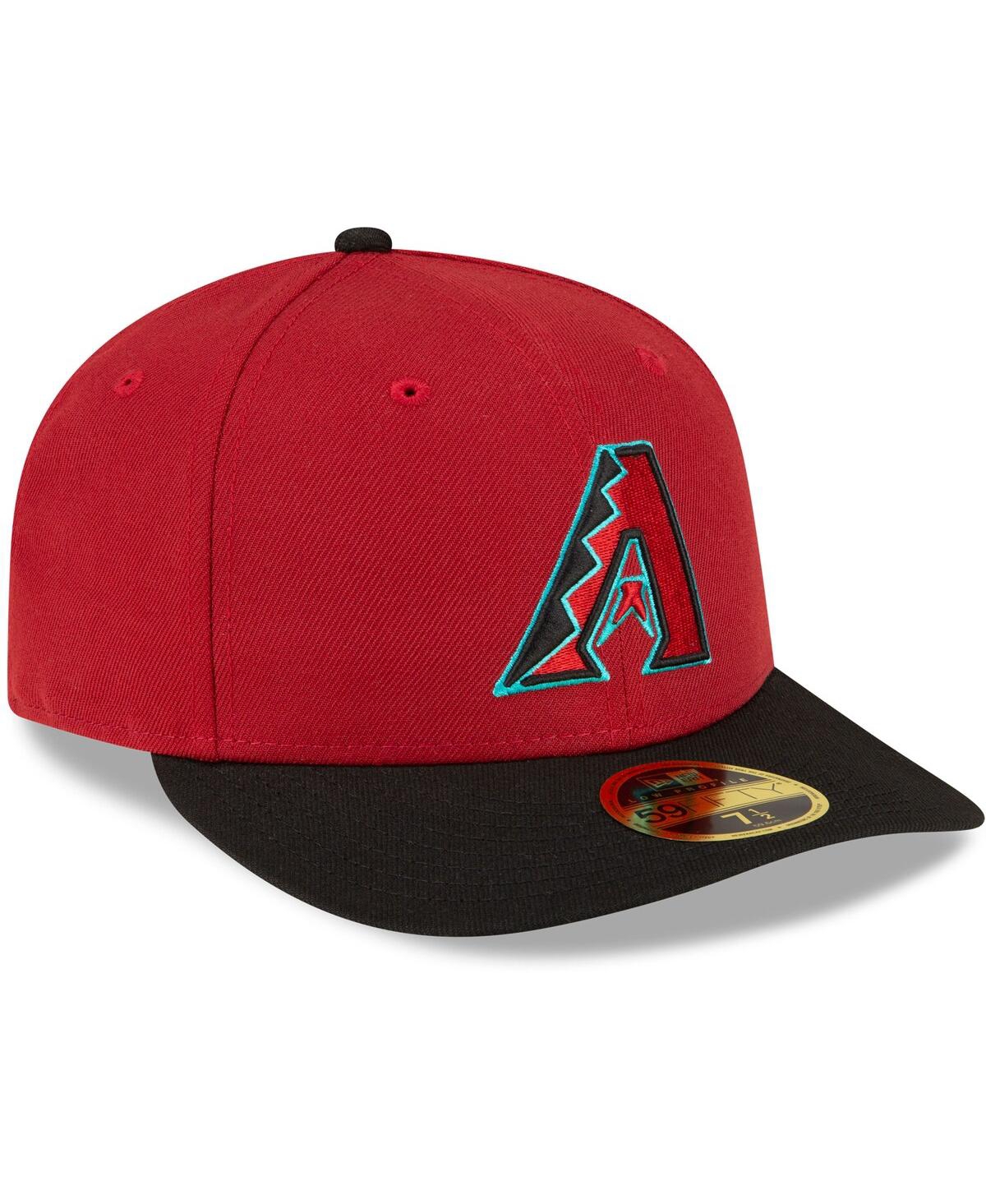 Men's New Era Black Arizona Diamondbacks Home Authentic Collection On-Field Low Profile 59FIFTY Fitted Hat - Black
