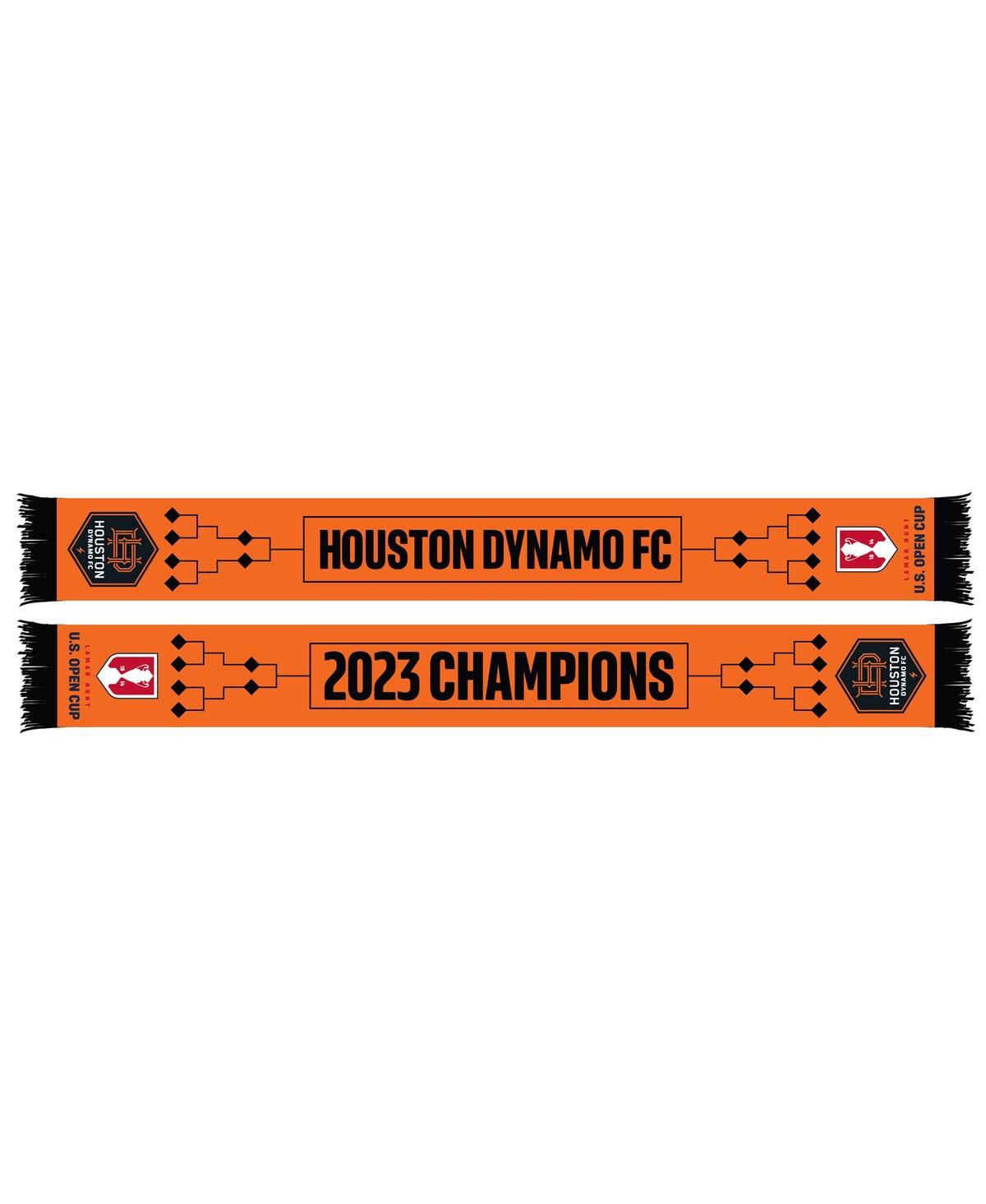 Men's and Women's Houston Dynamo Fc 2023 Lamar Hunt U.s. Open Cup Champions Scarf - Orange