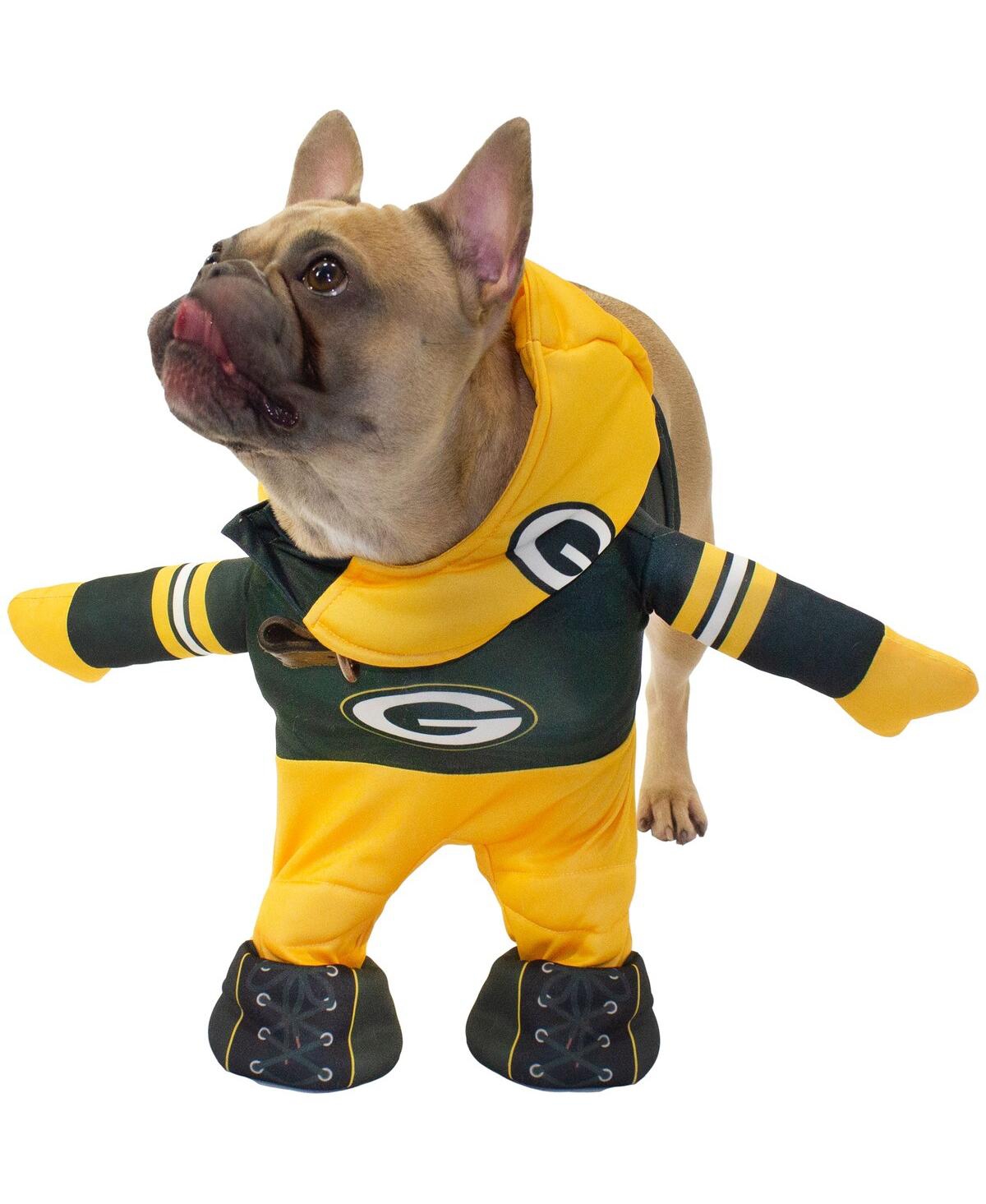 Green Bay Packers Running Dog Costume - Yellow