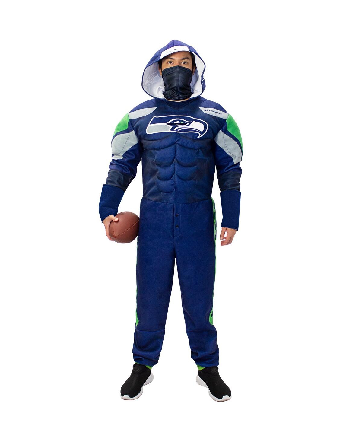 Men's College Navy Seattle Seahawks Game Day Costume - Navy