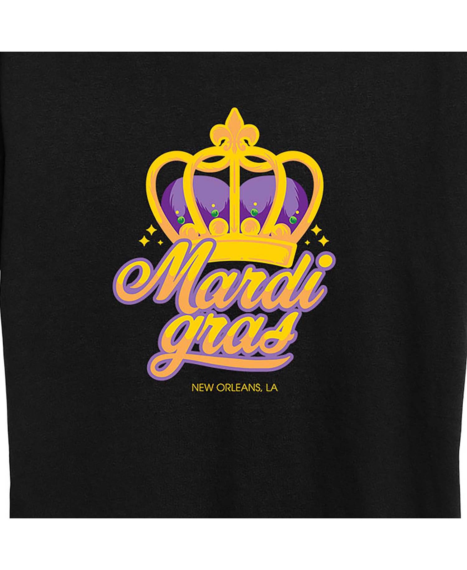 Trendy Plus Size Mardi Gras Graphic T-shirt