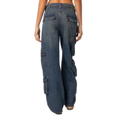 Women's Baggy boyfriend cargo jeans