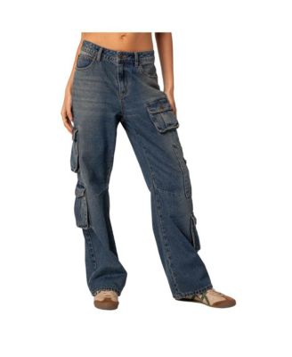 Women's Baggy boyfriend cargo jeans