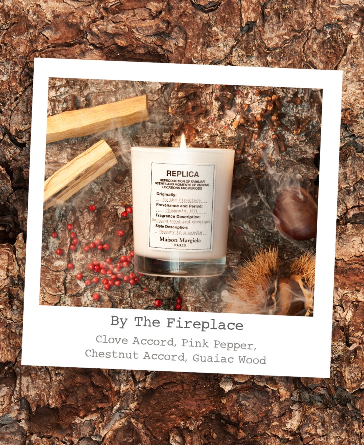 Maison Margiela Replica By The Fireplace Limited-Edition Scented Candle, oz