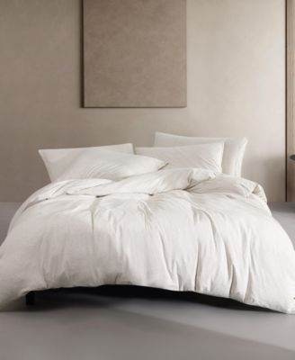 Calvin Klein Melange Jersey 3 Piece Comforter Set, King
