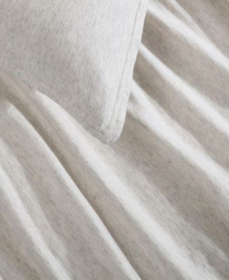 Calvin Klein Melange Jersey 3 Piece Comforter Set, King