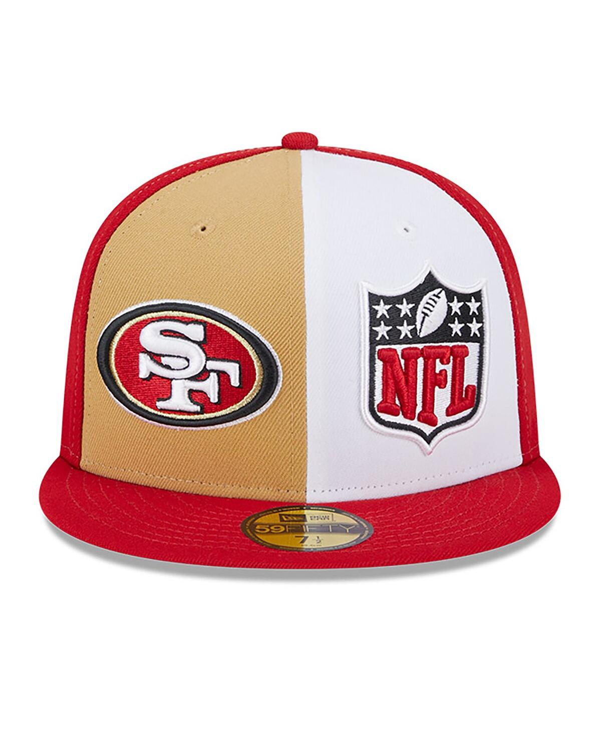 Men's New Era Scarlet San Francisco 49ers 2023 Sideline 59FIFTY Fitted Hat - Scarlet