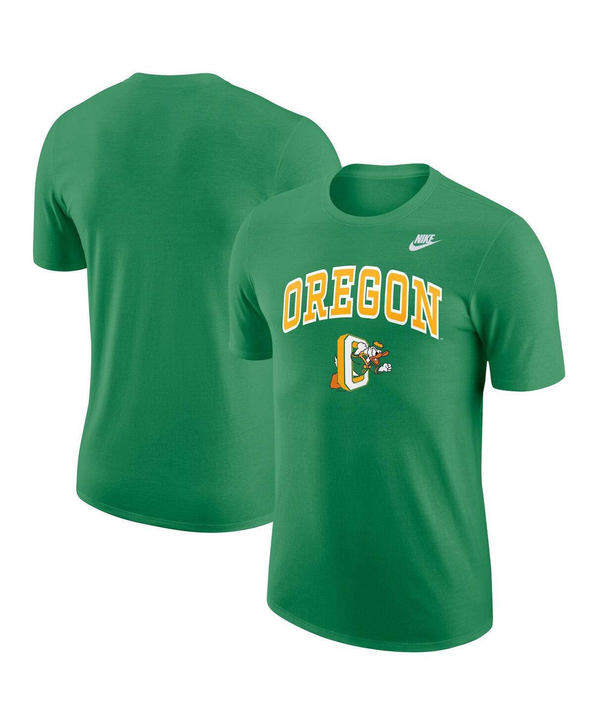 Shop Nike Men's  Green Oregon Ducks Alternate Wordmark T-shirt
