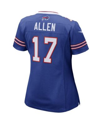 Women's Josh Allen Royal Buffalo Bills Game Jersey