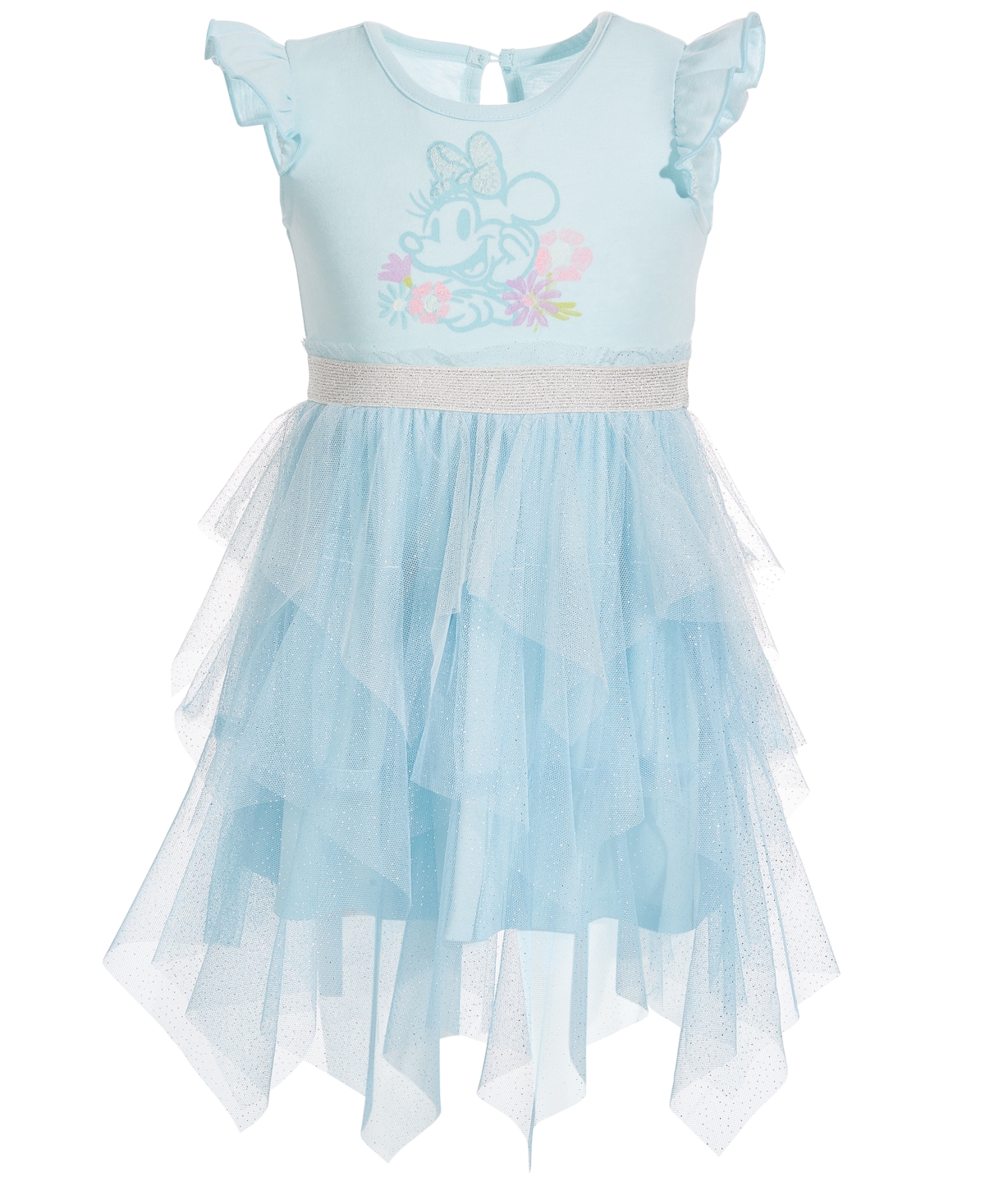 Shop Disney Toddler & Little Girls Minnie Mouse Tutu Dress In Blue