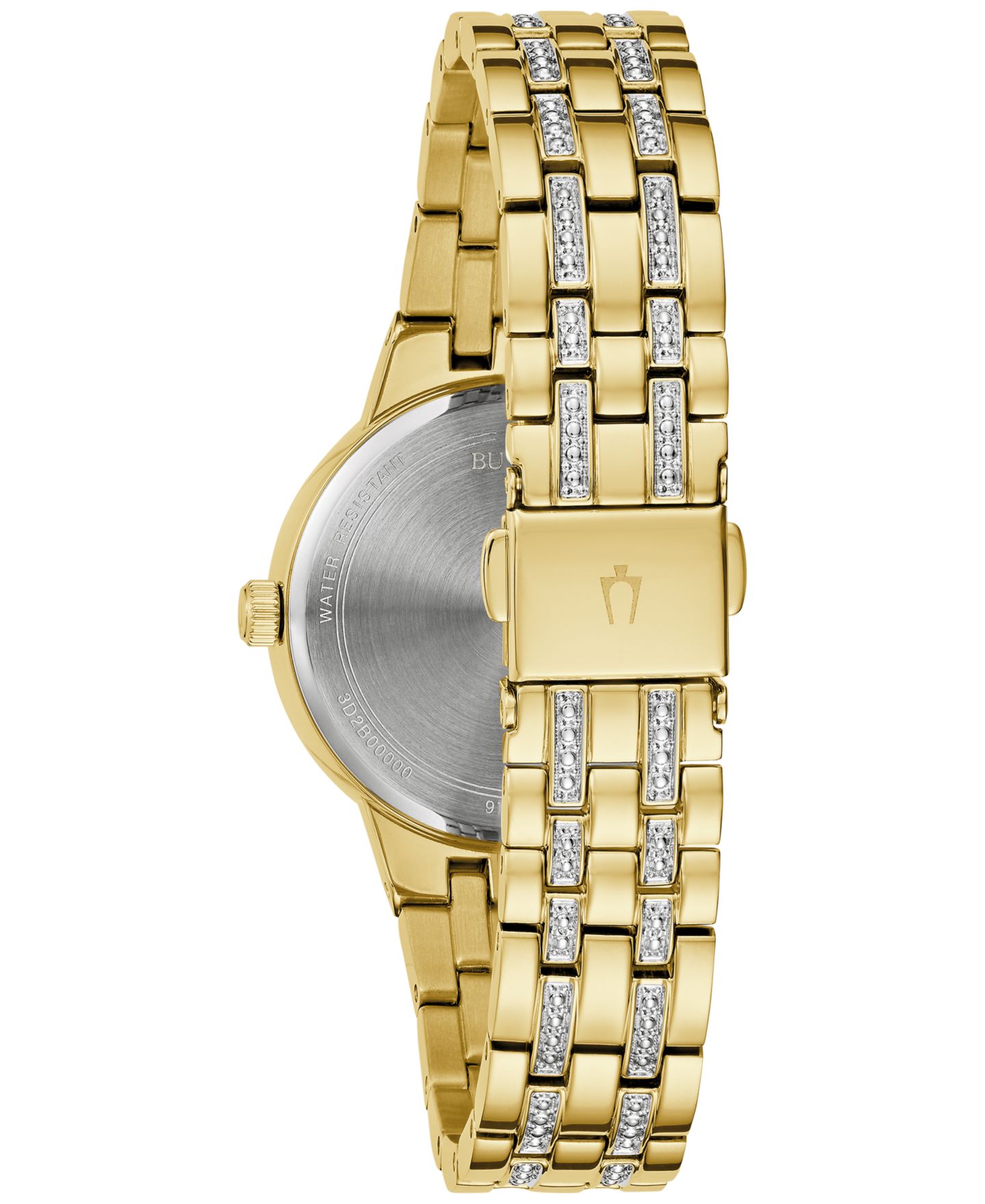 Женские часы Bulova Phantom Gold-Tone Stainless Steel Bracelet Watch 33mm — фото 3