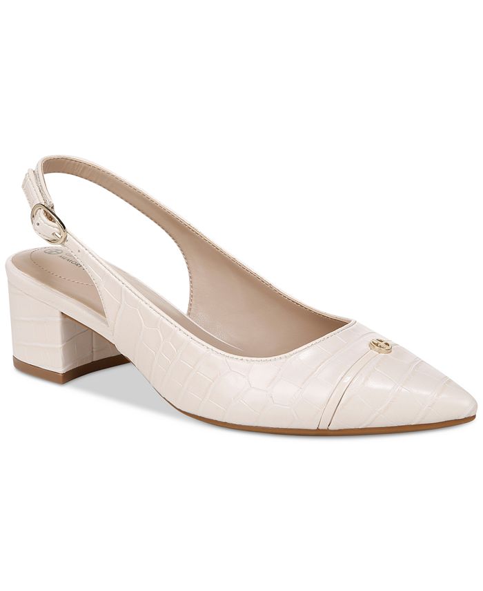 Macys best sale slingback pumps