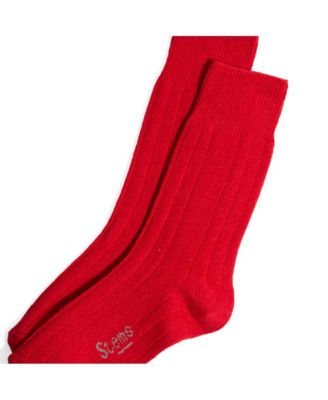 Women's Lux Italian Wool Cashmere Crew Socks