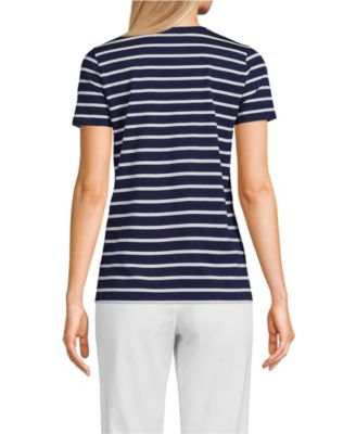 Women's Relaxed Supima Cotton V-Neck T-Shirt