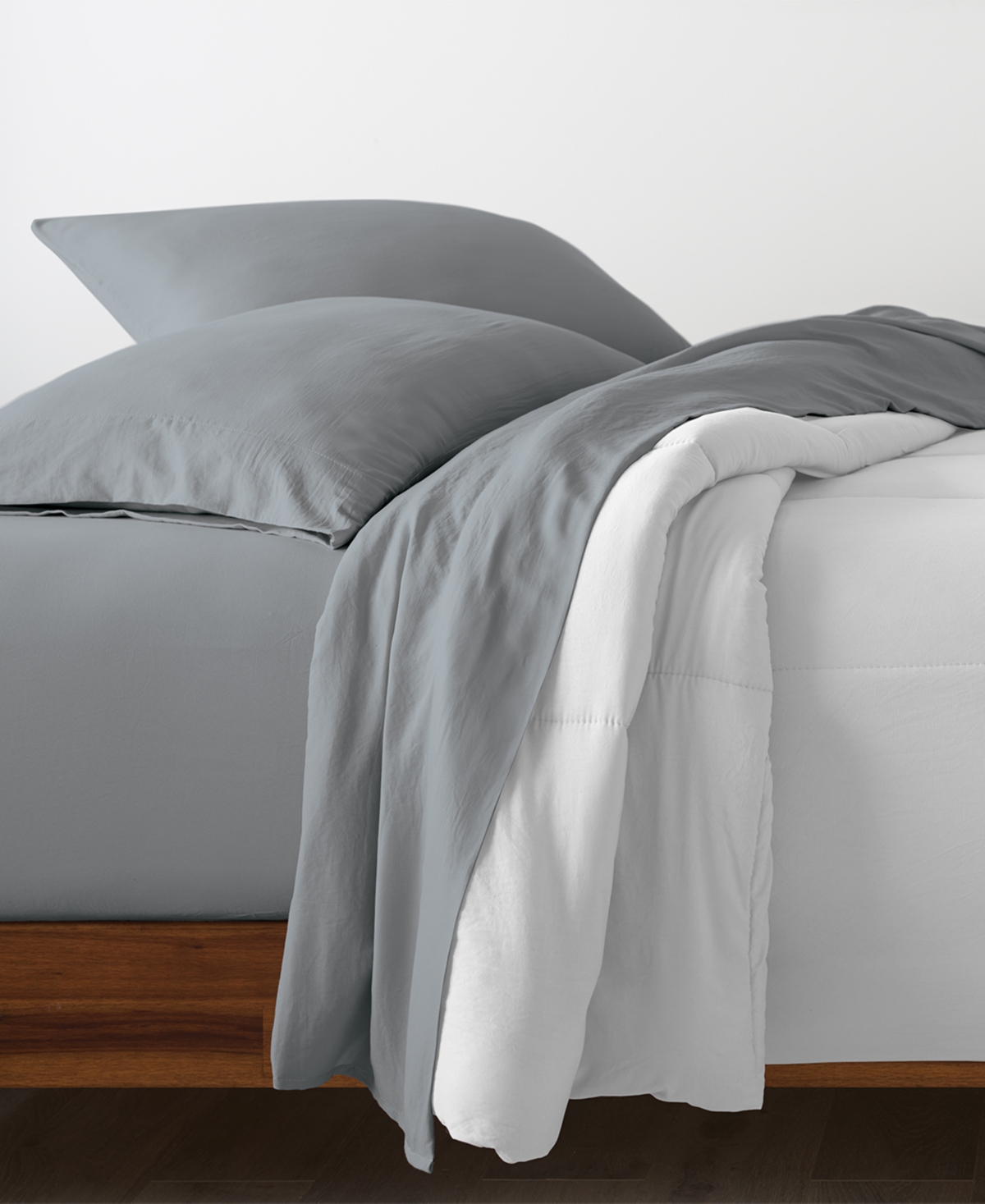 Ella Jayne Percale Cool and Crisp 300 Thread Count 100% Cotton -Pc. Sheet Set