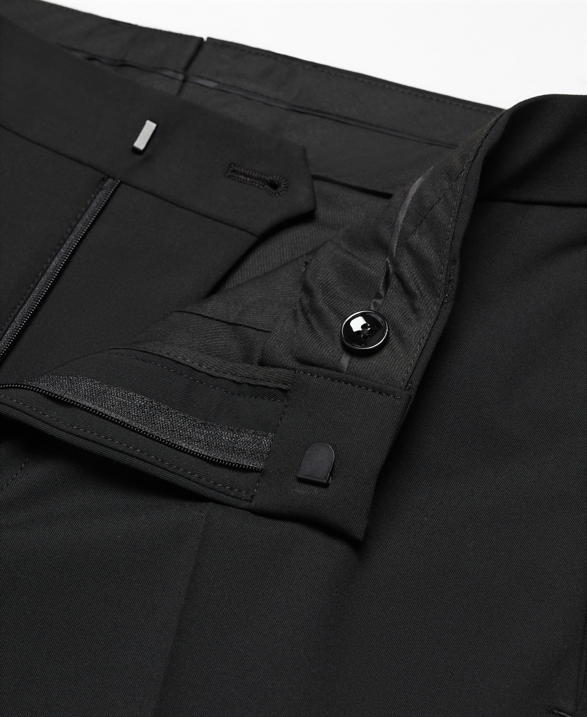 Shop Mango Men's Stretch Fabric Super Slim-fit Suit Pants In Black