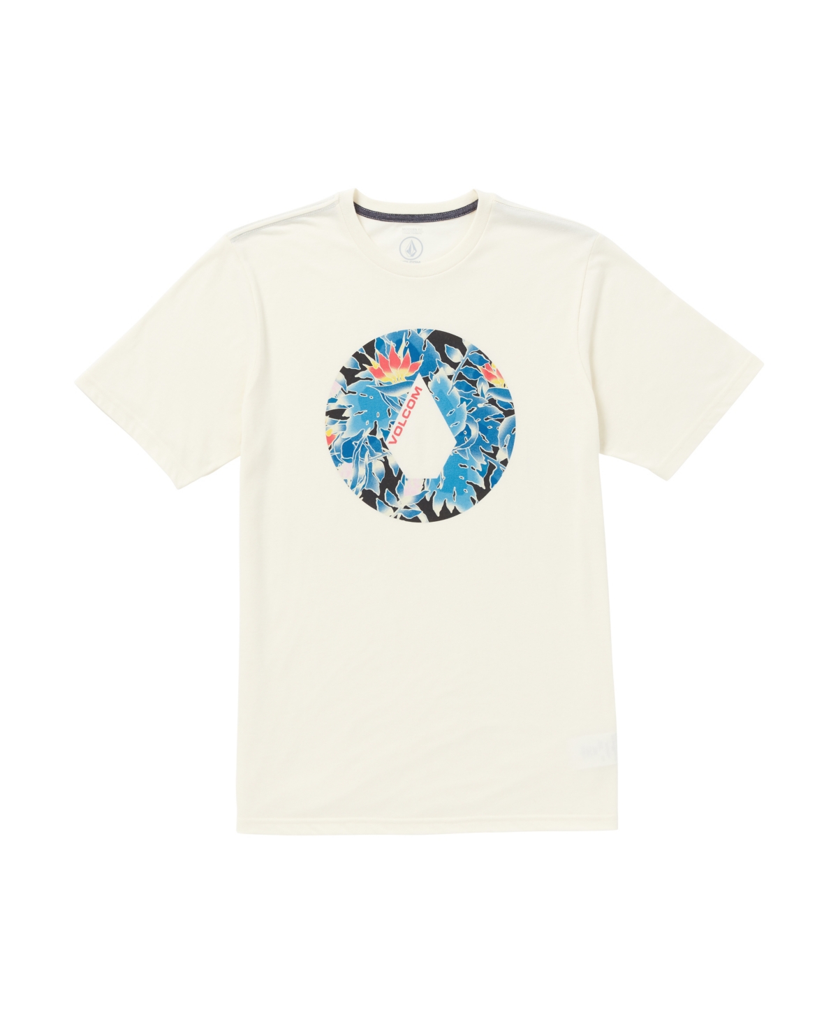 Shop Volcom Men's Fill It Up Short Sleeve T-shirt In Off White Heather