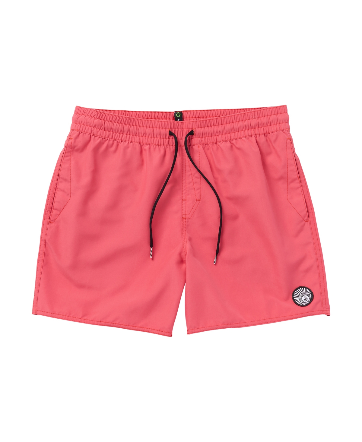 Volcom Men's Lido Solid 16" Trunk Shorts In Washed Ruby