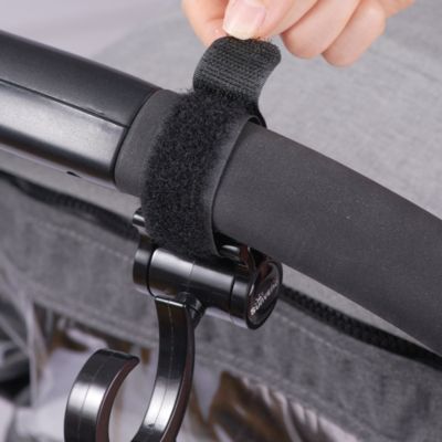 Baby Stroller Hooks with Velcro Straps Set of 2