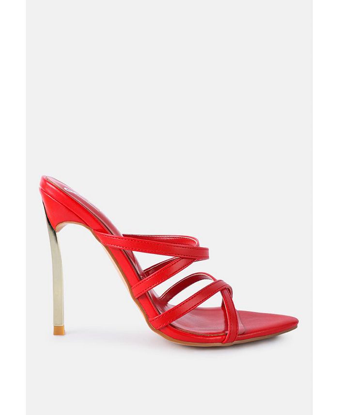 London Rag Women's Ready Strappy Stiletto Heel Sandals Macy's