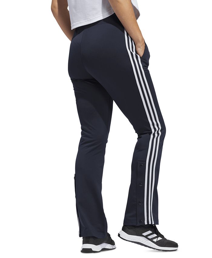 adidas Women's QuarterSnap Tricot OpenHem Pants Macy's