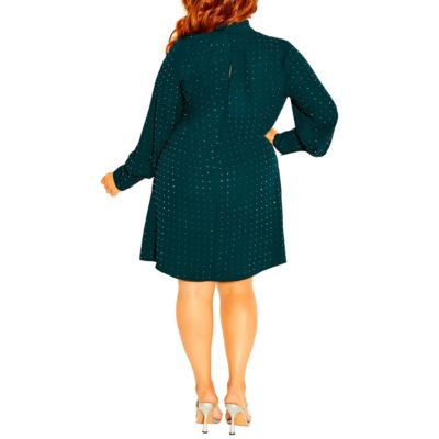 CITY CHIC Plus Size Nailhead Tunic Top - Macy's
