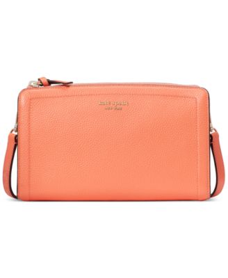 kate spade new york - Knott Pebbled Leather Crossbody