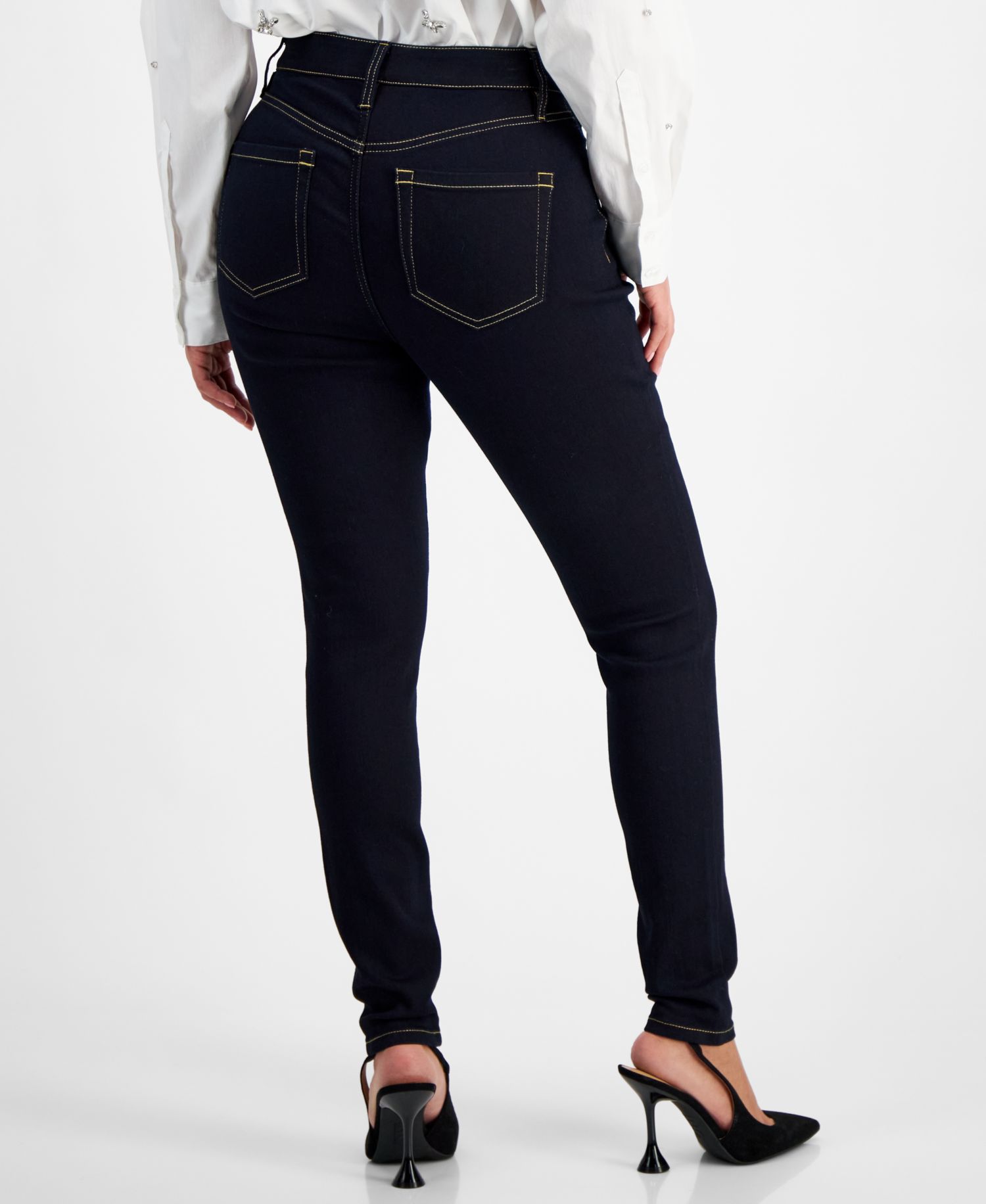 Petite Skinny-Leg Denim Jeans