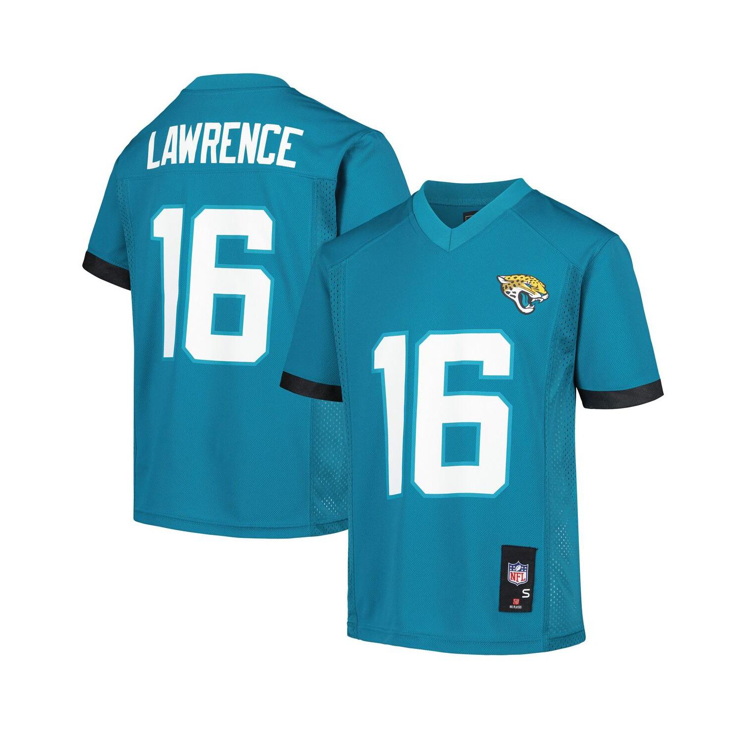 Big Boys Trevor Lawrence Teal Jacksonville Jaguars Replica Player Jersey