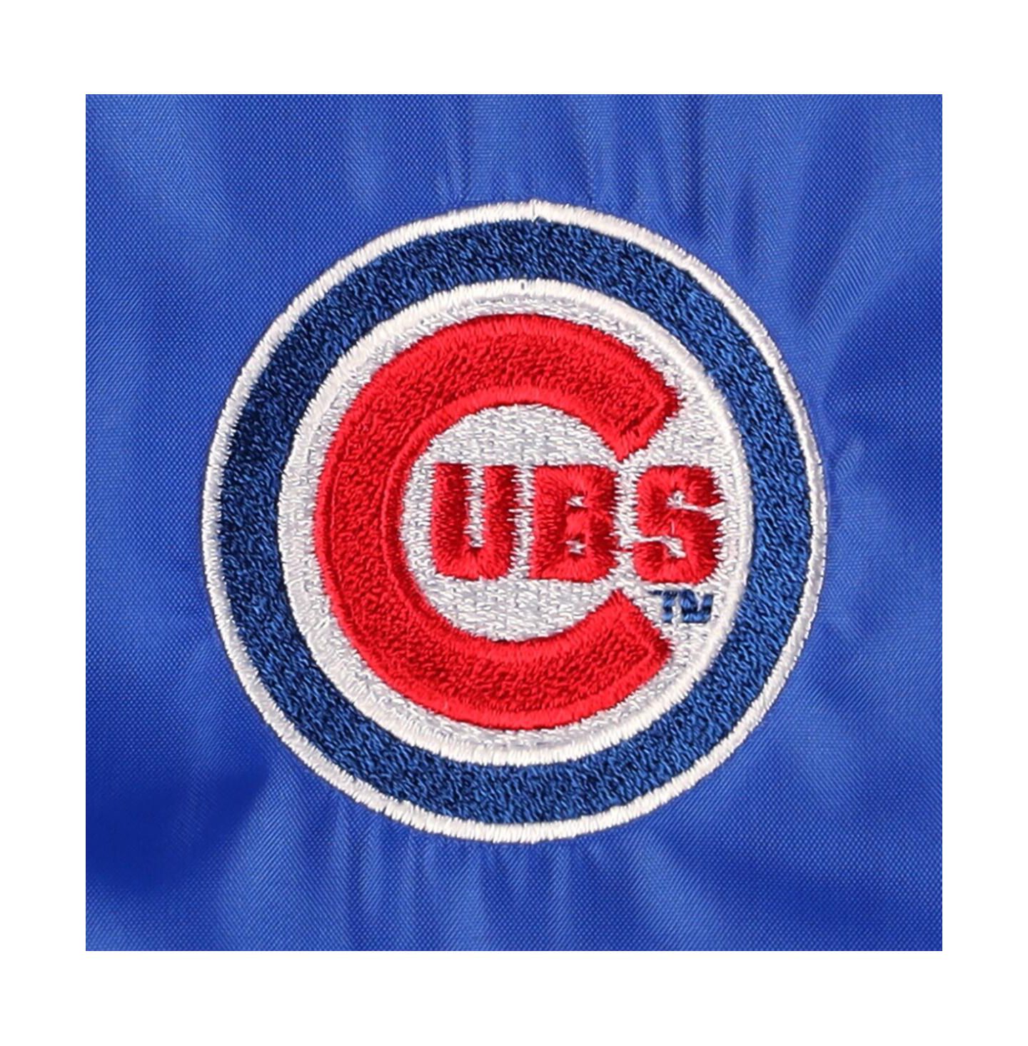 Мужская куртка Dunbrooke Royal Chicago Cubs Coach's Raglan Full-Snap Windbreaker — фото 3