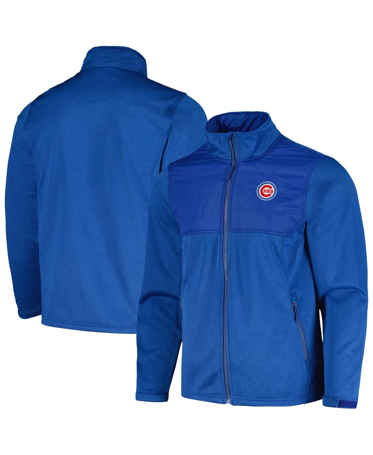 Мужская куртка Heather Royal Chicago Cubs Explorer на молнии